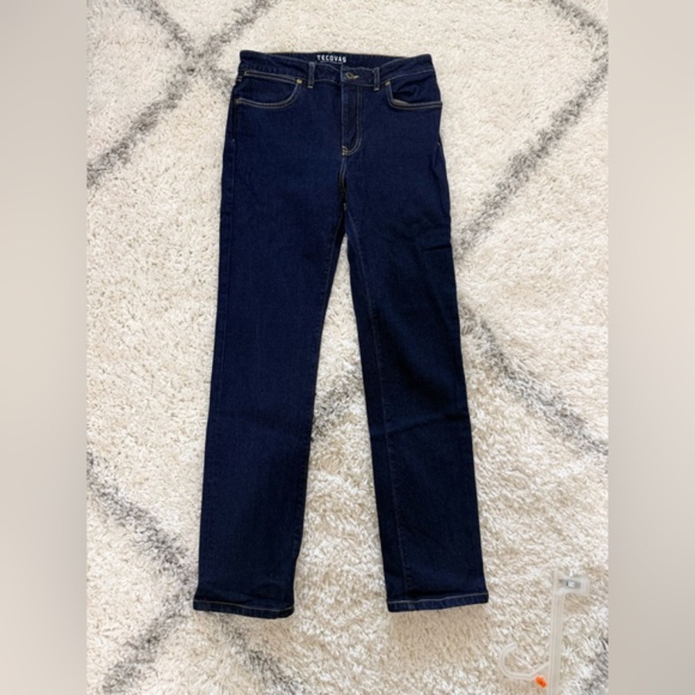Tecovas Dark Indigo Straight-Leg Women's Jeans